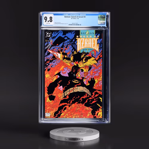 Batman: Sword of Azrael #4 CGC 9.8 White Pages (DC Comics, 1/93) - Universal