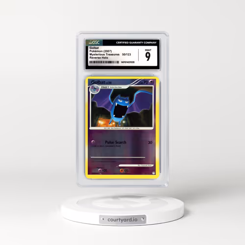2007 Mysterious Treasures #50 Golbat - Holo (CGC 9 MINT)