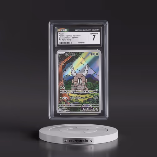 2024 Crimson Haze #067/066 Pinsir - Art Rare Holo (CGC 7 NM)