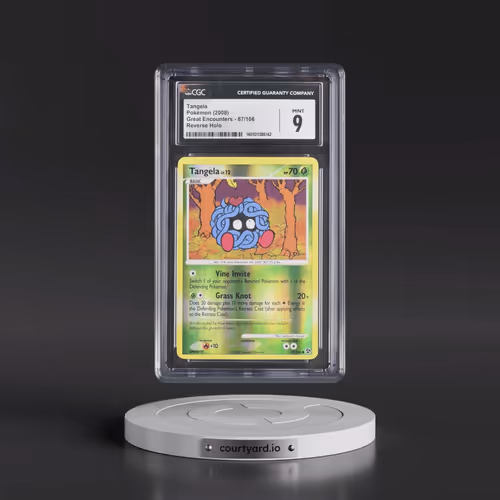2008 Great Encounters #87/106 Tangela - Reverse Holo (CGC 9 MINT)