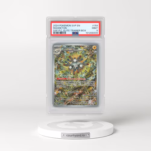2024 Pokémon Svp EN-SV Black Star Promo #159 Magneton - Surging Sparks Pokemon Center Elite Trainer
