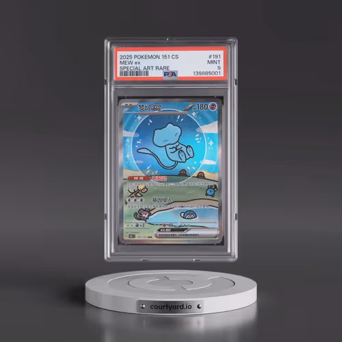 2025 Pokémon Simplified 151 C-Collection 151 #191 Mew EX - Holo Special Art Rare (PSA 9 MINT)