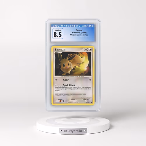 2008 Majestic Dawn #63/100 Eevee (CGC 8.5 NM-MT+)