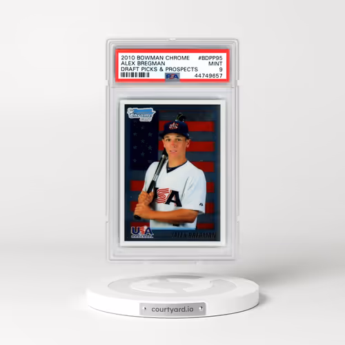 2010 Bowman Chrome Draft Picks & Prospects #BDPP95 Alex Bregman (PSA 9 MINT)