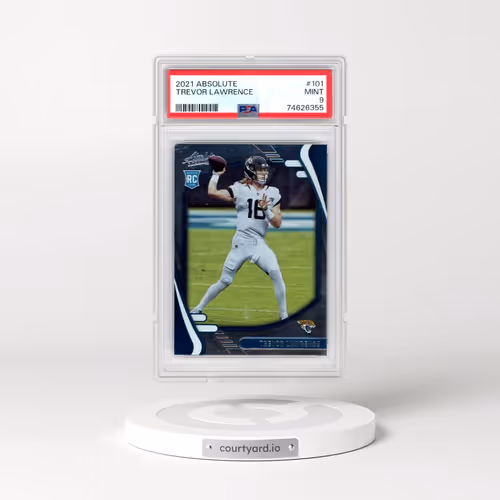 2021 Panini Absolute #101 Trevor Lawrence (PSA 9 MINT)