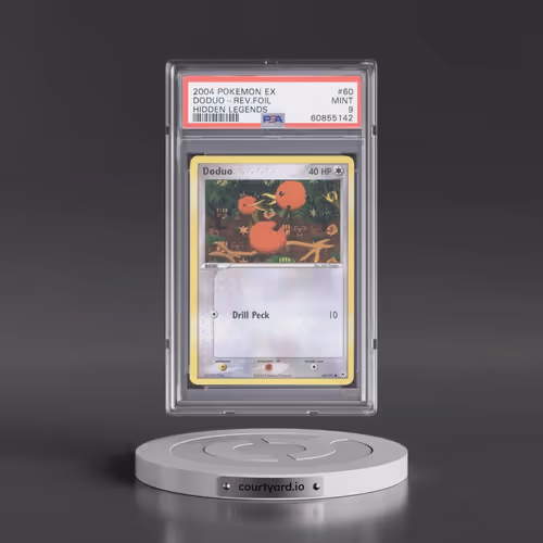 2004 Pokémon EX Hidden Legends #60 Doduo - Reverse Foil (PSA 9 MINT)