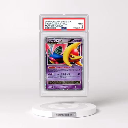 2007 Pokémon Diamond & Pearl Moonlit Pursuit Cresselia LV.X - Holo (PSA 9 MINT)