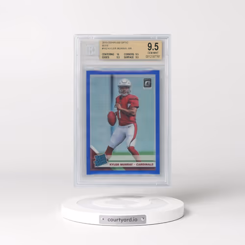2019 Panini Donruss Optic #152 Kyler Murray - Blue (BGS 9.5 GEM MINT)
