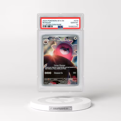 2024 Pokémon Sfa EN-Shrouded Fable #079 Bewear - Illustration Rare (PSA 10 GEM MINT)