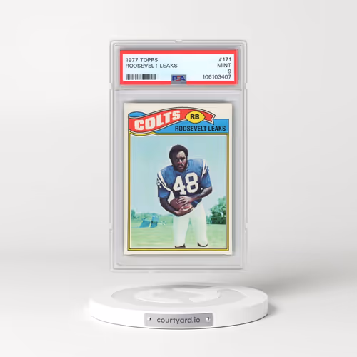 1977 Topps #171 Roosevelt Leaks (PSA 9 MINT)