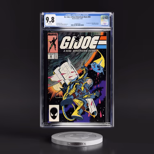 G.I. Joe, A Real American Hero #65 CGC 9.8 White Pages (Marvel Comics, 11/87) - Universal