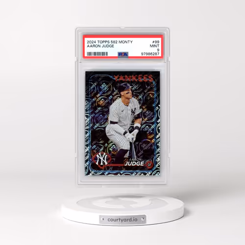 2024 Topps 582 Montgomery Set #99 Aaron Judge (PSA 9 MINT)