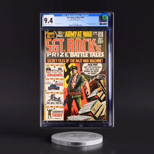 Our Army at War #229 CGC 9.4 Off-white to White Pages (DC Comics, 2-3/71) - Universal