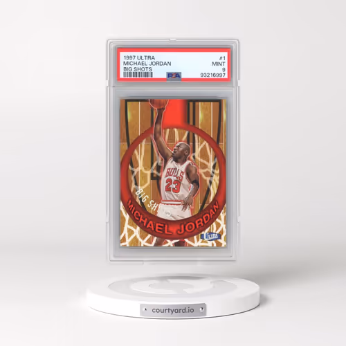 1997 Ultra Big Shots #1 Michael Jordan (PSA 9 MINT)