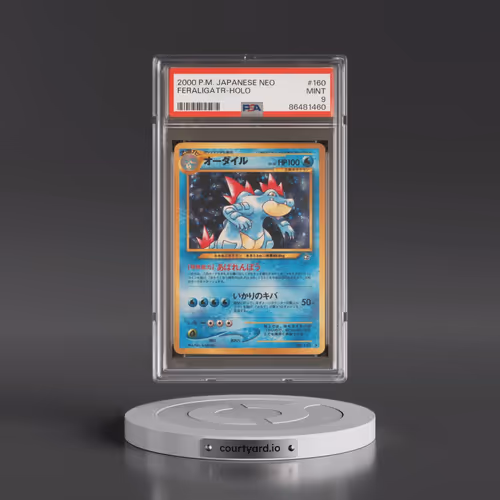 2000 Pokémon Neo #160 Feraligatr - Holo (PSA 9 MINT)