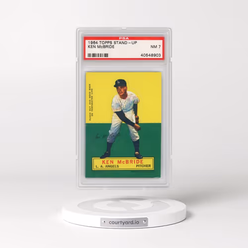 1964 Topps Stand-Up #50 Ken McBride (PSA 7 NM)