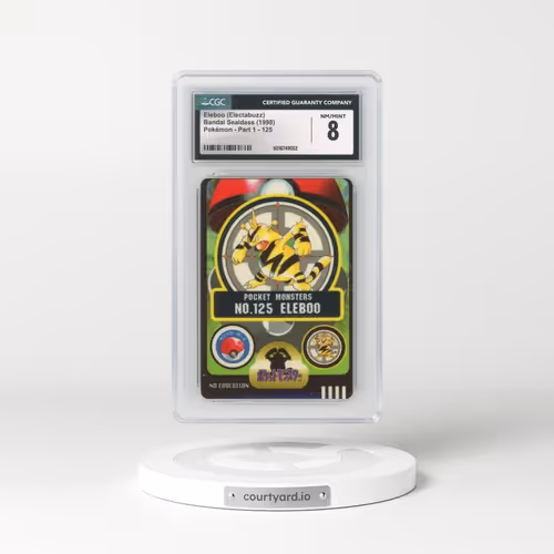 1998 Pokémon - Part 1 #125 Eleboo (Electabuzz) (CGC 8 NM-MT)