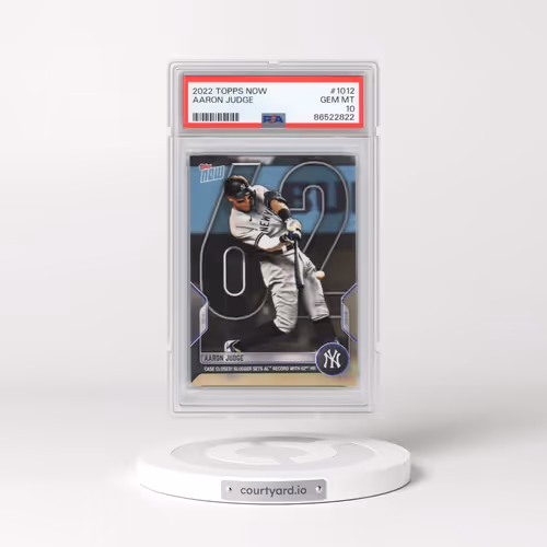 2022 Topps Now #1012 Aaron Judge (PSA 10 GEM MINT)