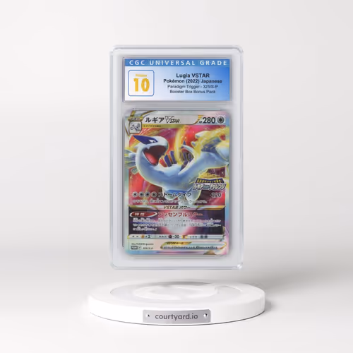 2019 Sword & Shield Promos #325/S-P Lugia VSTAR - Holo Booster Box Bonus Pack (CGC 10 PRISTINE)