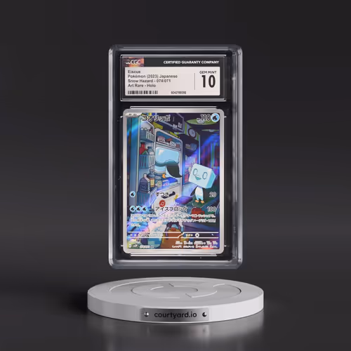 2023 Pokémon Sv2p-Snow Hazard #074 Eiscue - Art Rare (CGC 10 GEM MINT)
