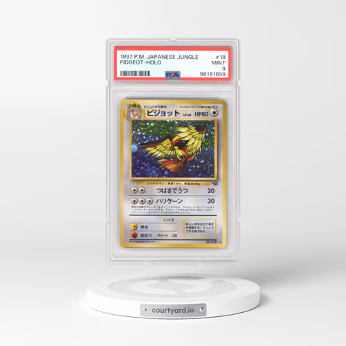1997 Pokémon Jungle #18 Pidgeot - Holo (PSA 9 MINT)