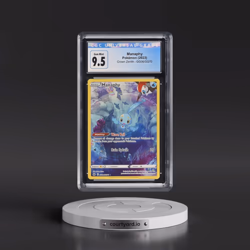 2023 Crown Zenith #GG06/GG70 Manaphy - Galarian Gallery Holo (CGC 10 GEM MINT)