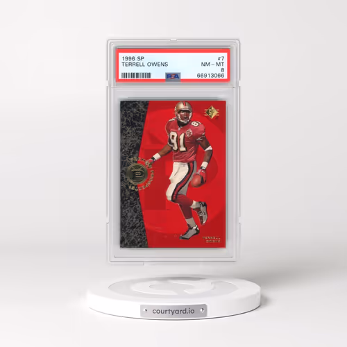 1996 SP #7 Terrell Owens (PSA 8 NM-MT)