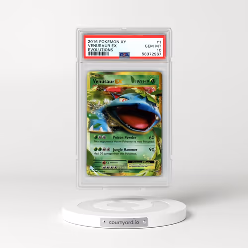 2016 Pokémon XY Evolutions #1 Venusaur EX - Holo (PSA 10 GEM MINT)