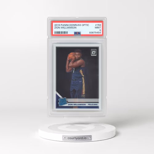 2019 Panini Donruss Optic #158 Zion Williamson (PSA 9 MINT)