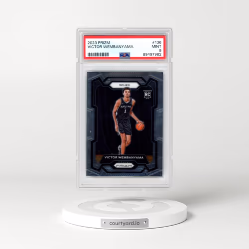 2023 Panini Prizm #136 Victor Wembanyama (PSA 9 MINT)