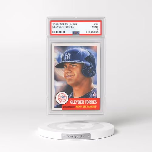 2018 Topps Living #34 Gleyber Torres (PSA 9 MINT)