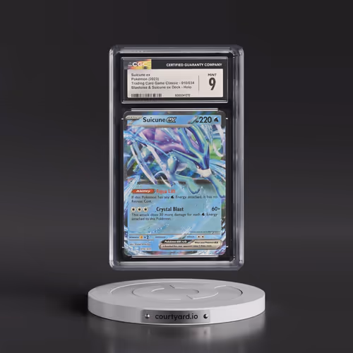 2023 Pokémon Clb-Trading Card Game Classic Blastoise & Suicune EX Deck #010 Suicune EX - Holo (CGC 9