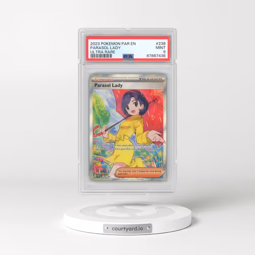 2023 Pokémon Par EN-Paradox Rift #238 Parasol Lady - Ultra Rare (PSA 9 MINT)