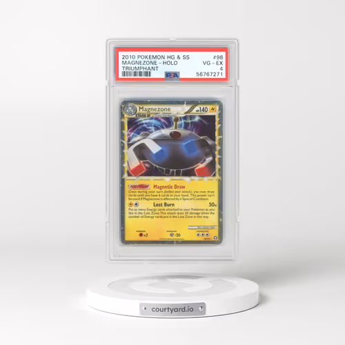 2010 HS Triumphant #96 Magnezone - Holo (PSA 4 VG-EX)