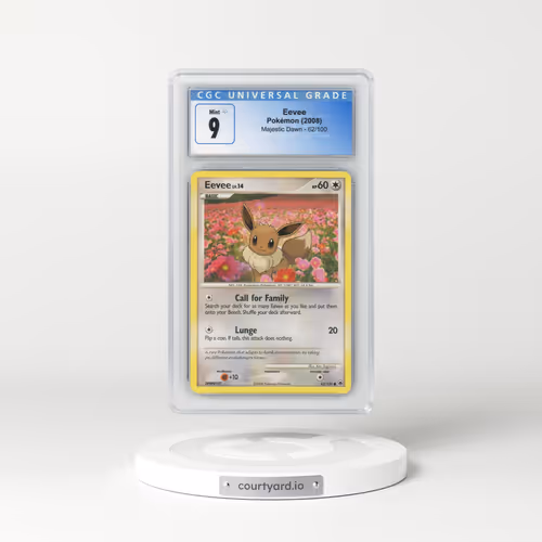 2008 Majestic Dawn #62/100 Eevee (CGC 9 MINT)