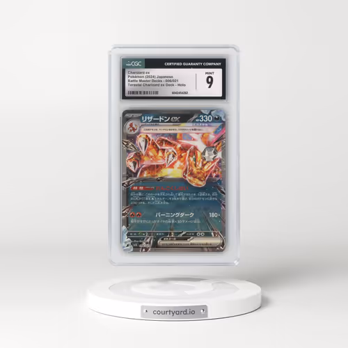 2024 Battle Master #006/021 Charizard ex - Terastal Charizard ex Deck (svJL) (CGC 9 MINT)