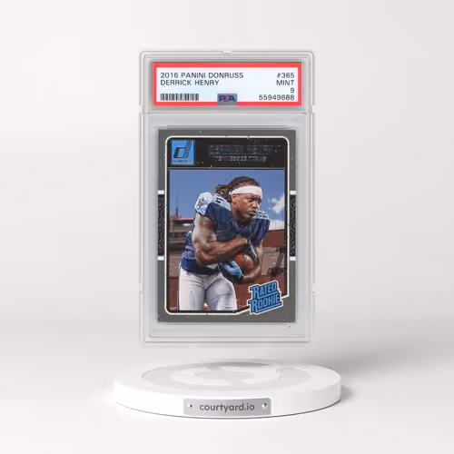 2016 Panini Donruss #365 Derrick Henry (PSA 9 MINT)