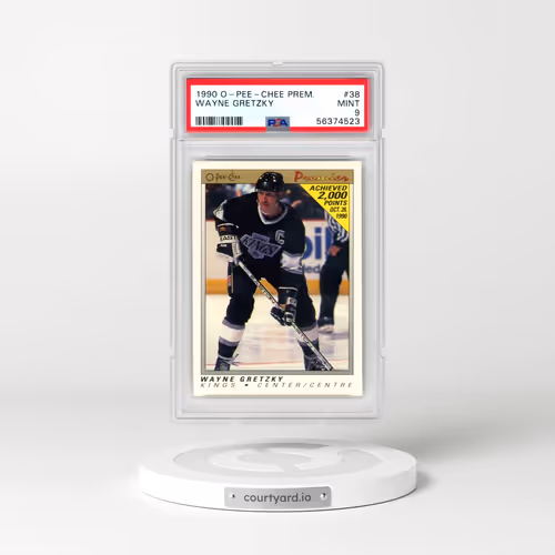 1990 O-Pee-Chee Premier #38 Wayne Gretzky (PSA 9 MINT)