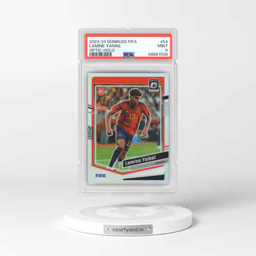 2023-24 Panini Donruss FIFA #54 Lamine Yamal - Optic-Holo (PSA 9 MINT)