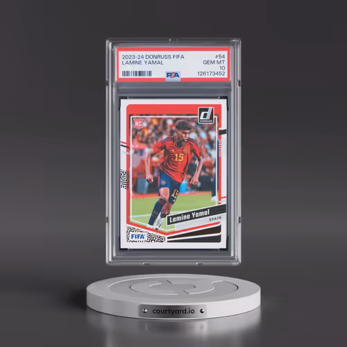2023-24 Panini Donruss FIFA #54 Lamine Yamal (PSA 10 GEM MINT)