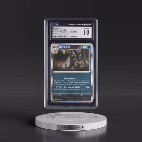 2024 Prismatic Evolutions - PRE EN #059/131 Umbreon - Holo (CGC 10 GEM MINT)
