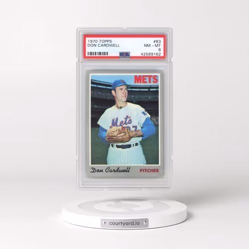 1970 Topps #83 Don Cardwell (PSA 8 NM-MT)