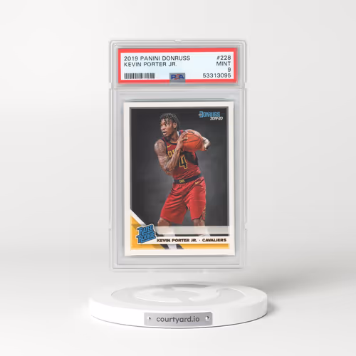 2019 Panini Donruss #228 Kevin Porter Jr. (PSA 9 MINT)