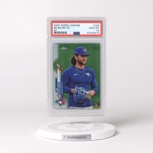 2020 Topps Chrome #150 Bo Bichette - SP (PSA 10 GEM MINT)