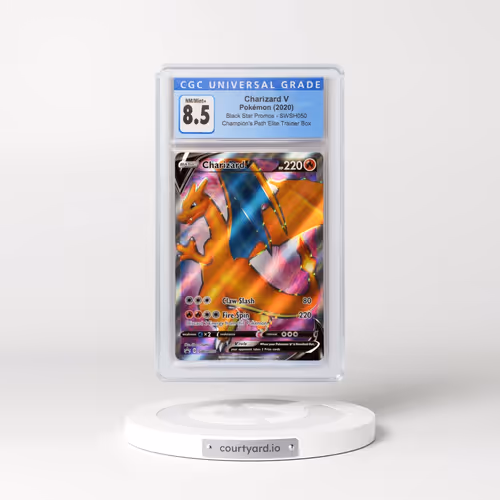 2017 Black Star Promos - Sword & Shield #SWSH050 Charizard V - Champion's Path Elite Trainer Box (Ho