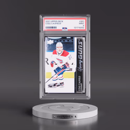 2021-2022 Upper Deck #201 Cole Caufield (PSA 9 MINT)