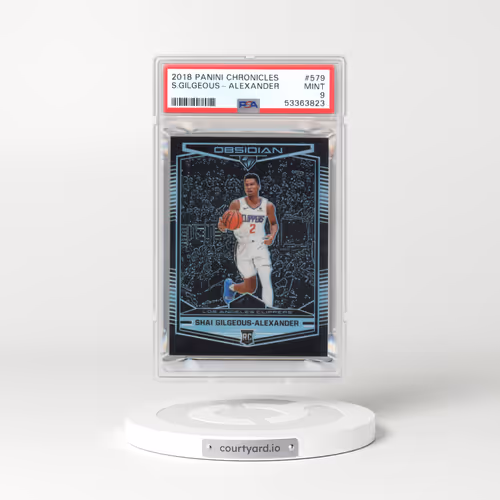 2018 Panini Chronicles #579 Shai Gilgeous-Alexander (PSA 9 MINT)
