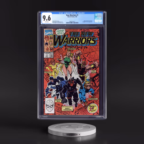 New Warriors #1 CGC 9.6 White Pages (Marvel Comics, 7/90) - Universal