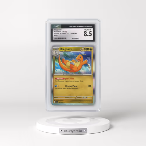 2023 Scarlet & Violet 151 - MEW EN #149/165 Dragonite - Holo (CGC 8.5 NM-MT+)