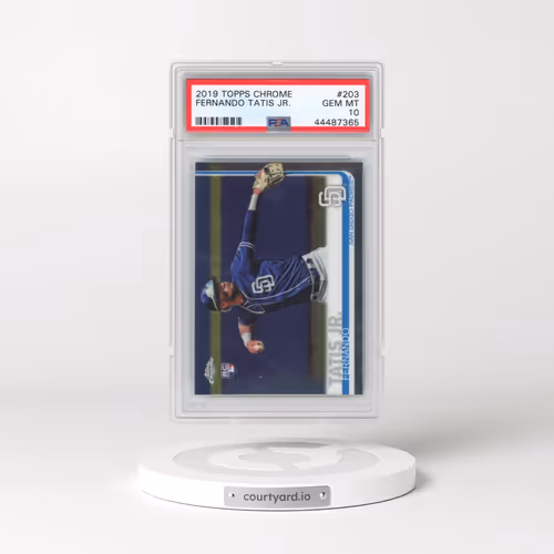 2019 Topps Chrome #203 Fernando Tatis Jr. (PSA 10 GEM MINT)